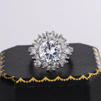 American Flower Diamond Ring - Viexta