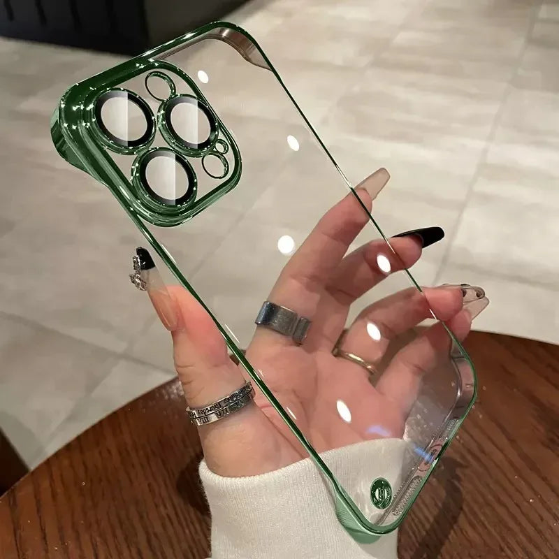 Electroplated Borderless iPhone Case - Viexta