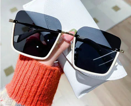trendy-square-large-frame-sunglasses-with-uv-protection - Viexta