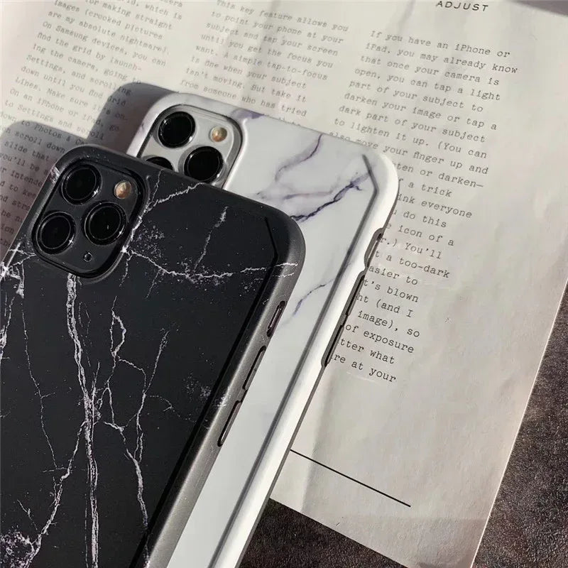 Marble Broken iPhone Case - Viexta