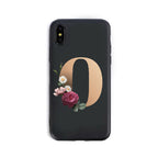 26 English Alphabet Silicone Phone Cases for IPHONE