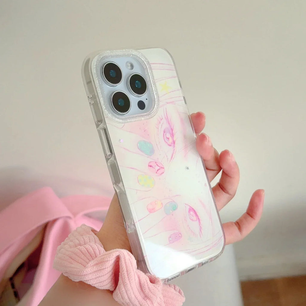 Butterfly-shaped Rounded-edge iPhone Case