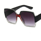 Colorful glitter retro sunglasses - Viexta