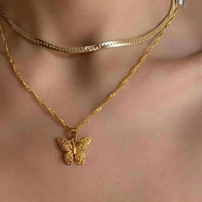 Butterfly Necklace For Women - Viexta