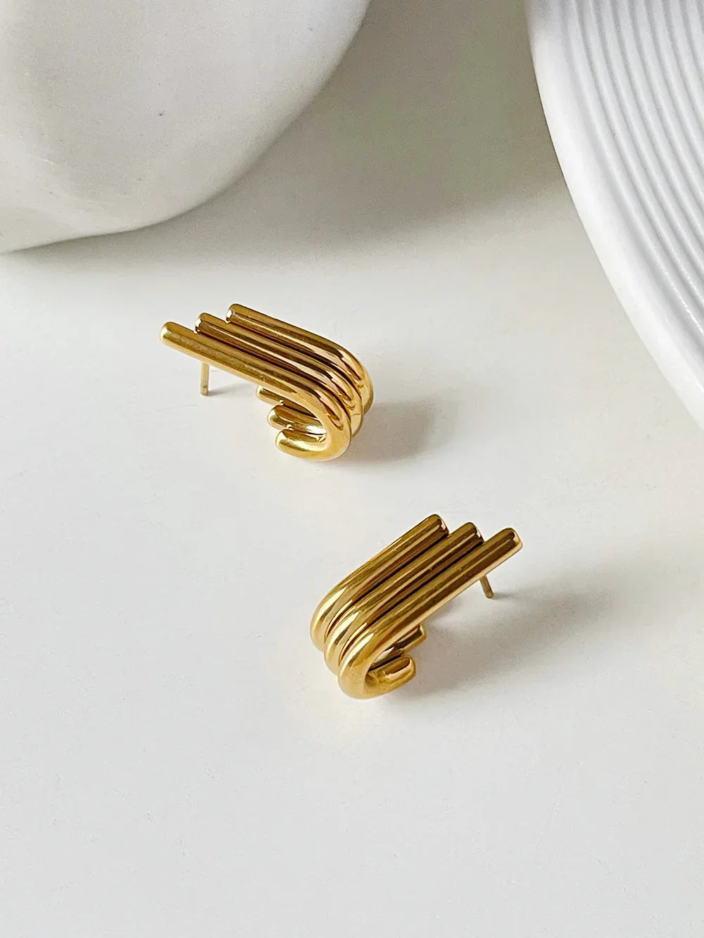 Little Wing Stainless Steel Earrings - Viexta