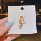 18k Micro-set Zircon Ring