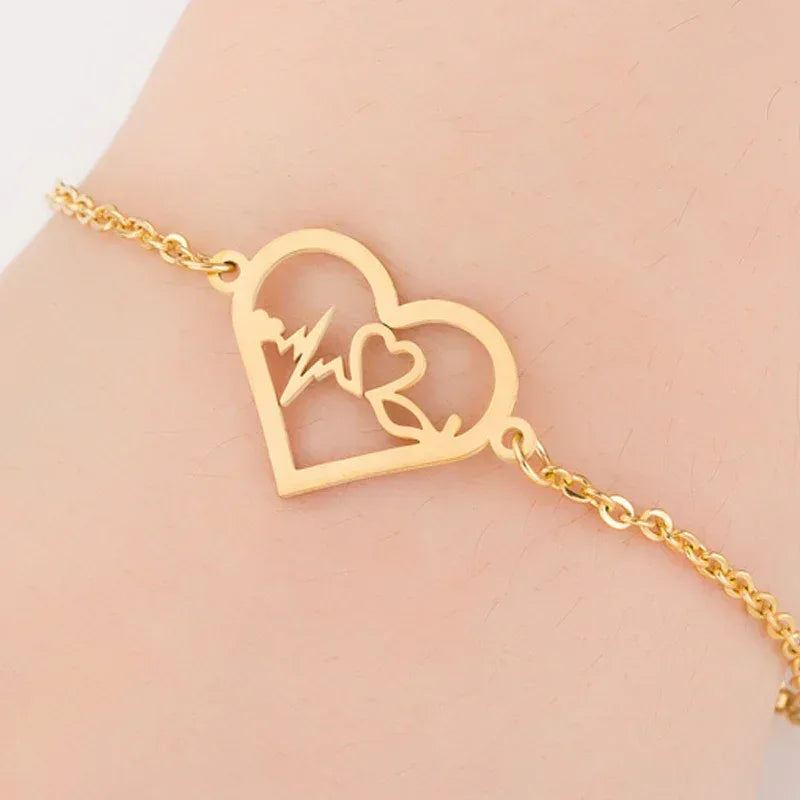 18k Charms Bracelet - Viexta