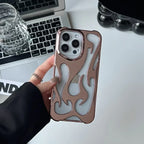 electroplated-hollow-heat-dissipation-iphone-case - Viexta