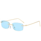 Fashion Rimless Cut-edge Sunglasses - Viexta