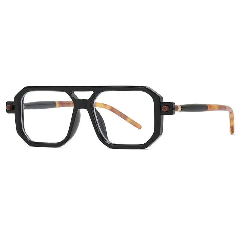 womens-thick-frame-square-frame-glasses - Viexta