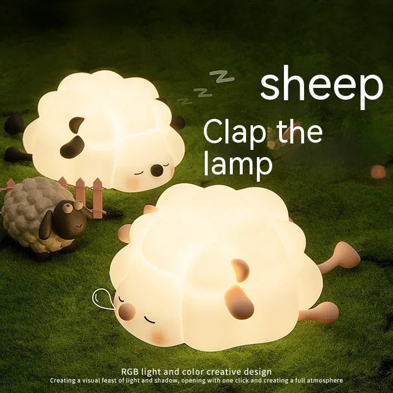 Cute Silicone Cartoon Night Light - Viexta