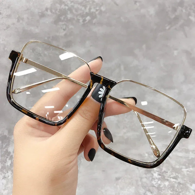 womens-alloy-lower-semi-rimless-glasses - Viexta