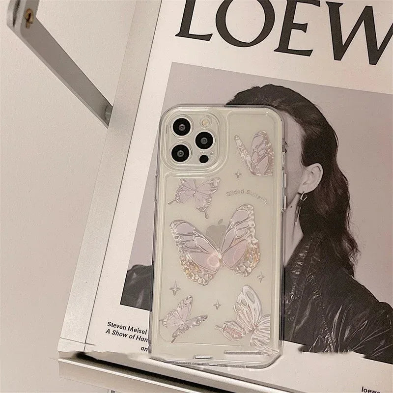 niche-gentle-butterfly-iphone-case - Viexta