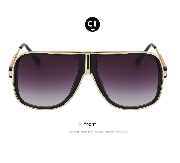 Summer Style Gold Women Sun Glasses