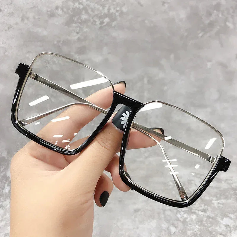womens-alloy-lower-semi-rimless-glasses - Viexta