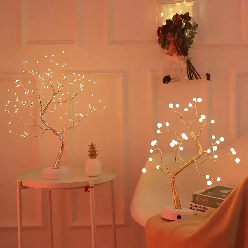 Led Copper Wire Tree Light - Viexta