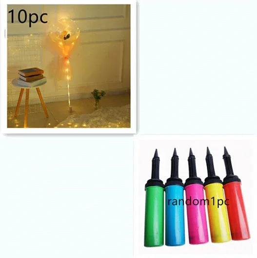 LED Luminous Balloon Rose Bouquet - Viexta
