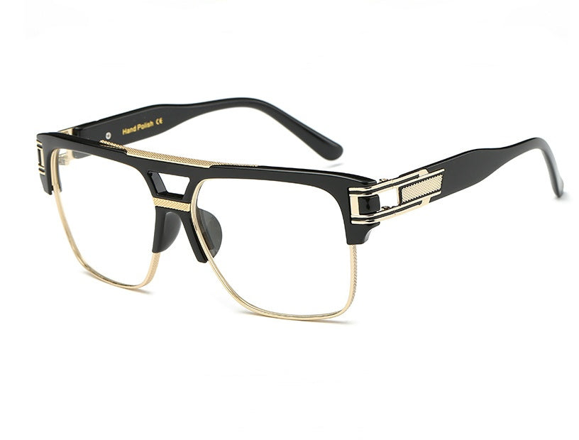 Retro Colorful Reflective Sunglasses
