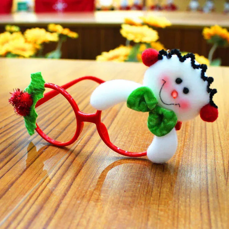 Christmas glasses frame - Viexta