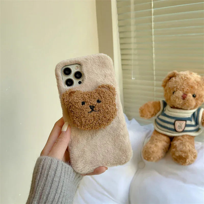 Plush Bear Model iPhone Case - Viexta