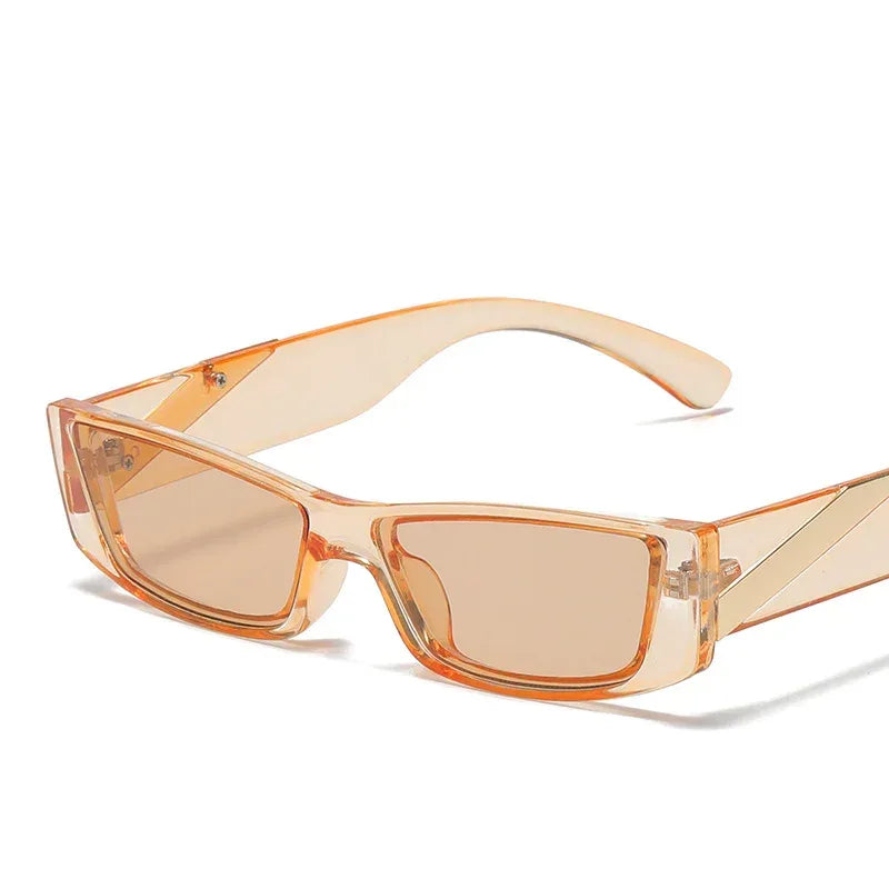 Square Hip-hop Street Beat Retro Sunglasses - Viexta