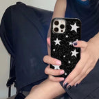 Niche Starry Sky Silicone iPhone Case