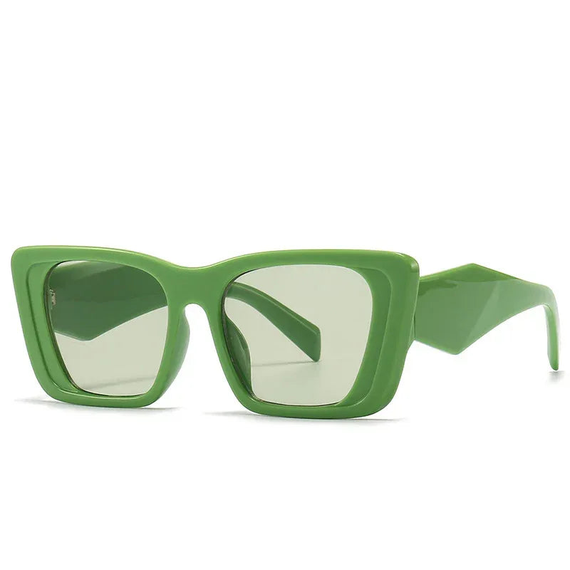 New Women's Fashion Large Frame Square Sunglasses - Viexta