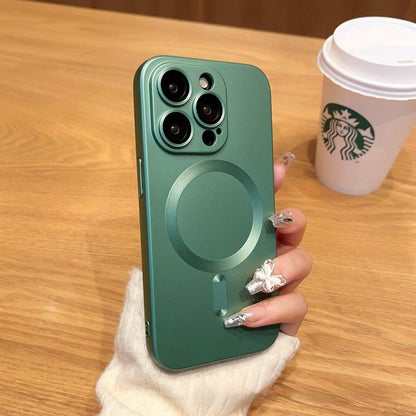 Magnetic Lens Protective iPhone Case