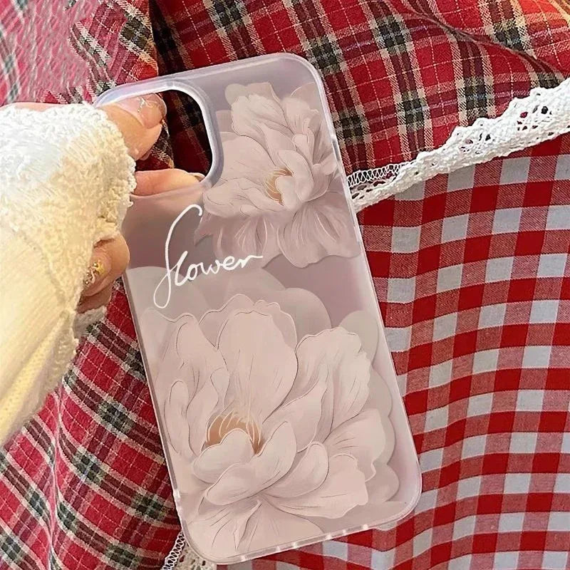 transparent-white-fashion-iphone-case - Viexta