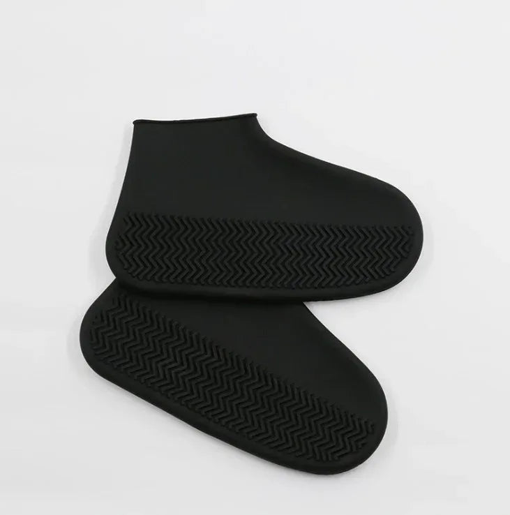 Men and women hiking slip wearable easy to carry silicone rain boots - Viexta