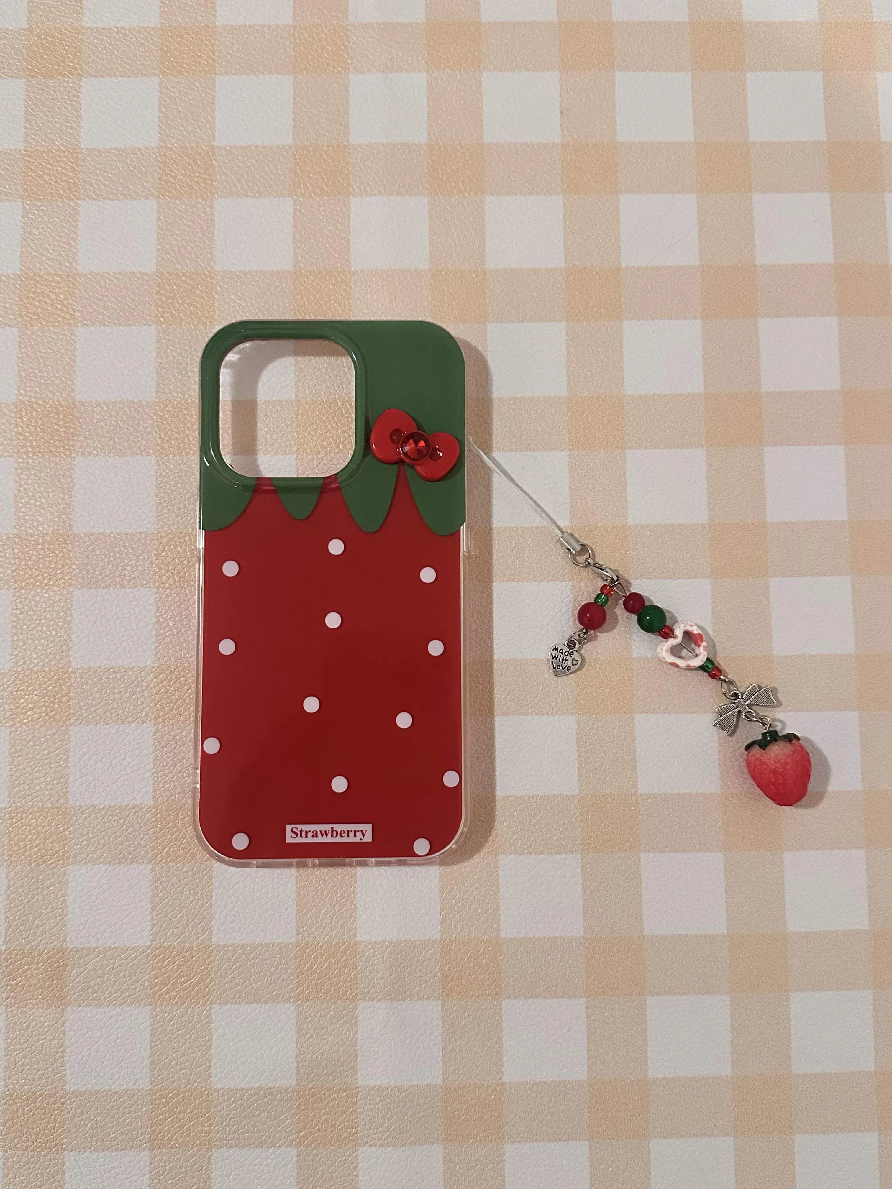 Red Strawberry Silicone Anti Drop iPhone Case - Viexta