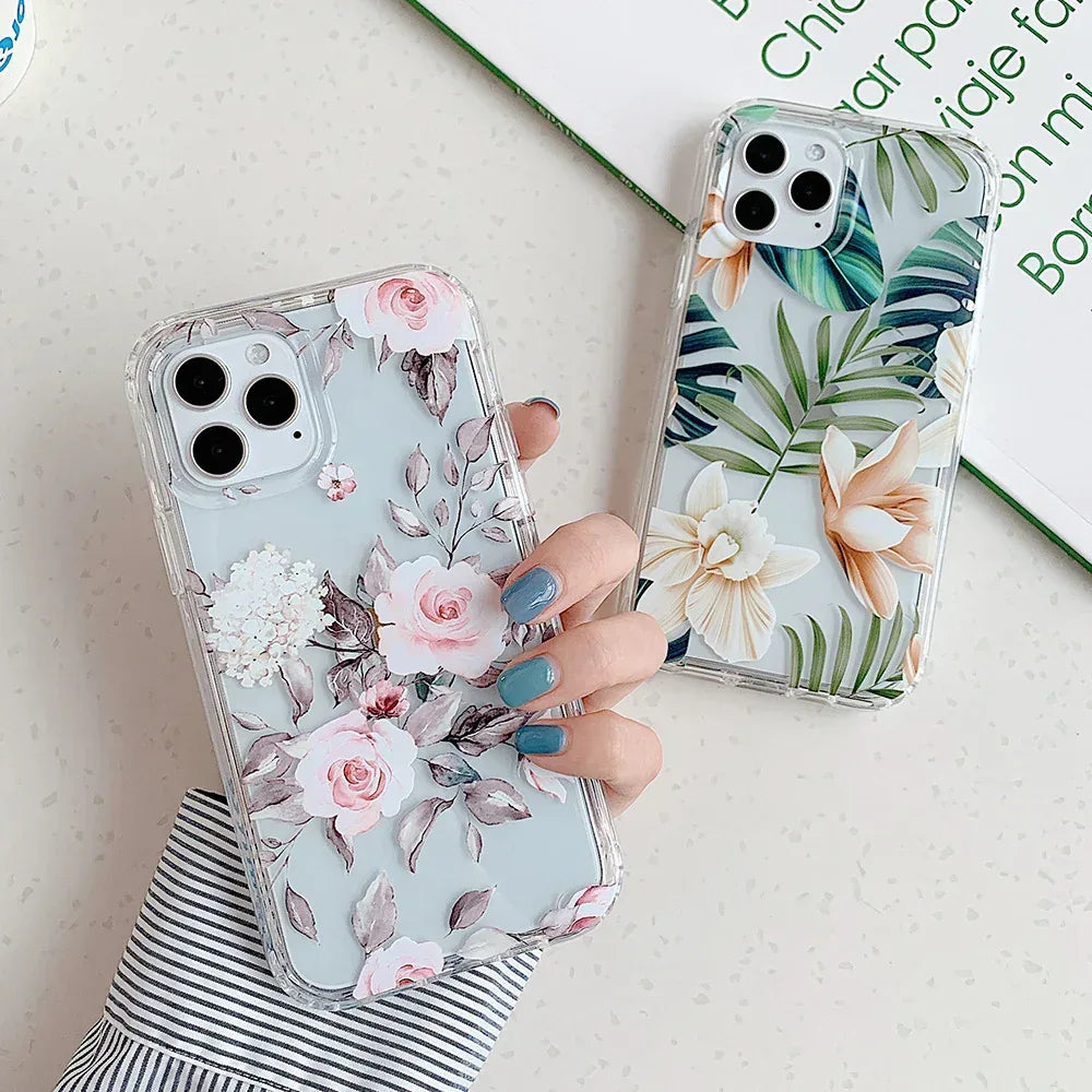 Watercolor Flowers Phone Cases for IPhone - Viexta