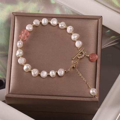 Women's Minimalist Pearl Bracelet