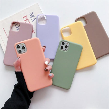 Silicon Frosted IPhone Case