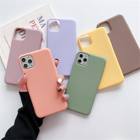 Silicon Frosted IPhone Case