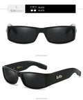 Plaid Hip Hop Fashion West Coast Polarized Sunglasses - Viexta