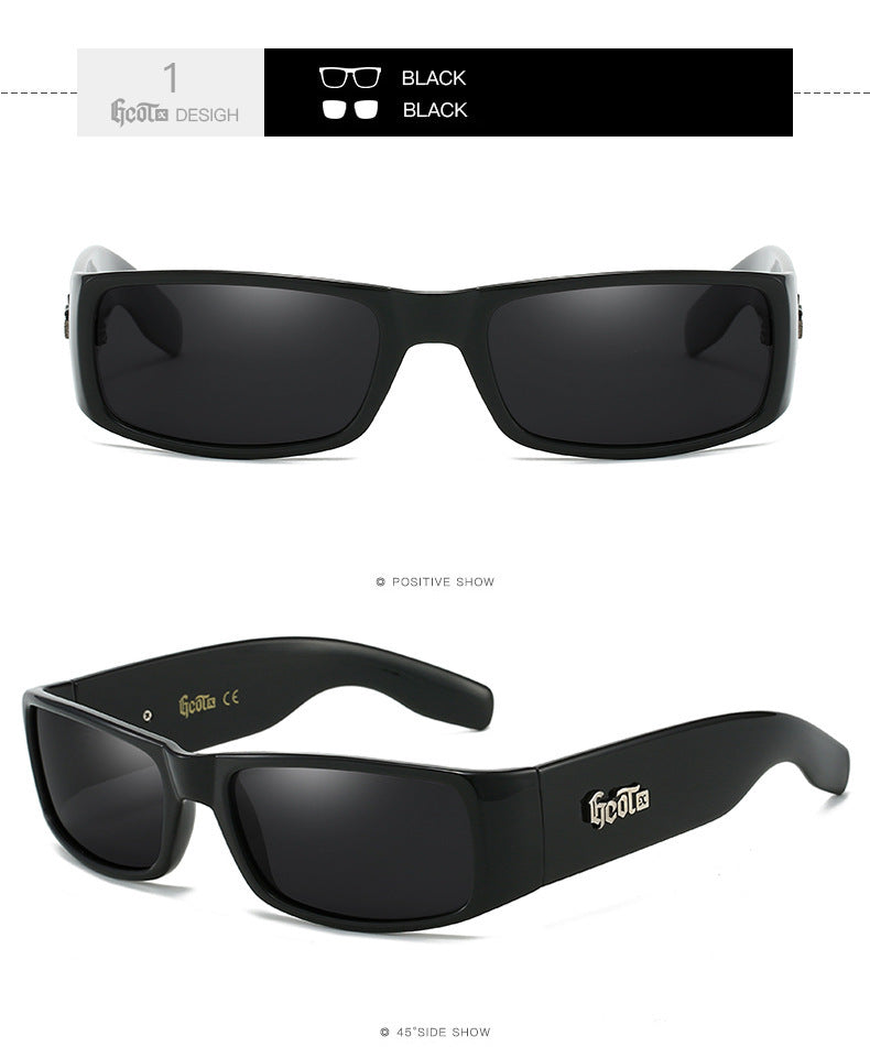 Plaid Hip Hop Fashion West Coast Polarized Sunglasses