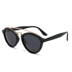 Womens Classic Narrow-Frame Dual-Beam Sunglasses - Viexta