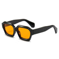 Irregular Polygonal Sunglasses with UV Protection - Viexta