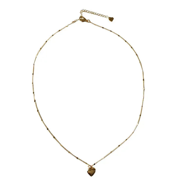 Collarbone Heart Necklace - Viexta