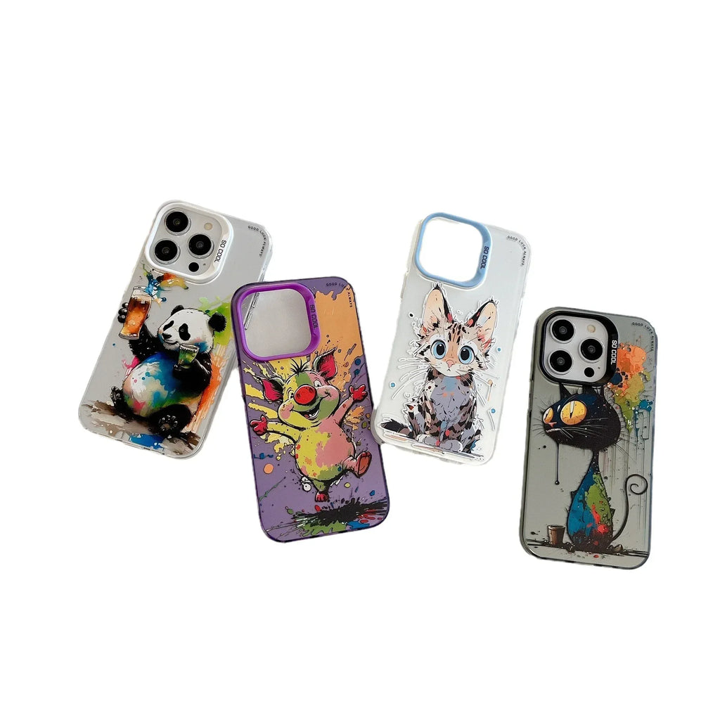 Silver Cat iPhone Case - Viexta