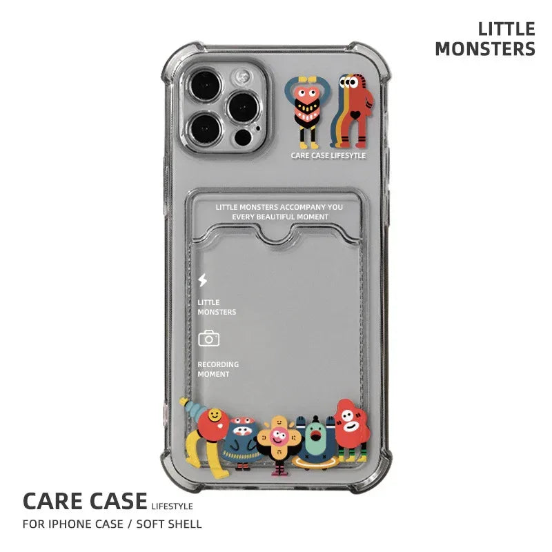 Little Nster Card Cove For IPhone - Viexta