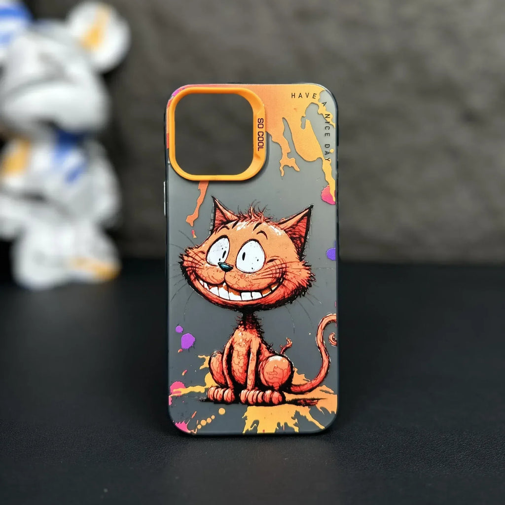 Silver Cat iPhone Case - Viexta