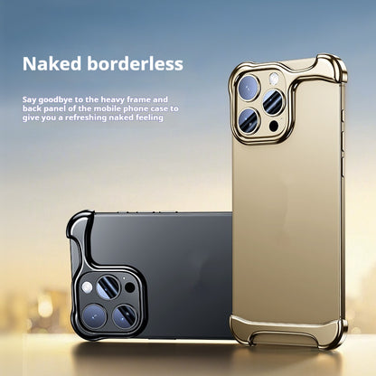 Seamless Shell Anti-fall Metal Corner iPhone Case