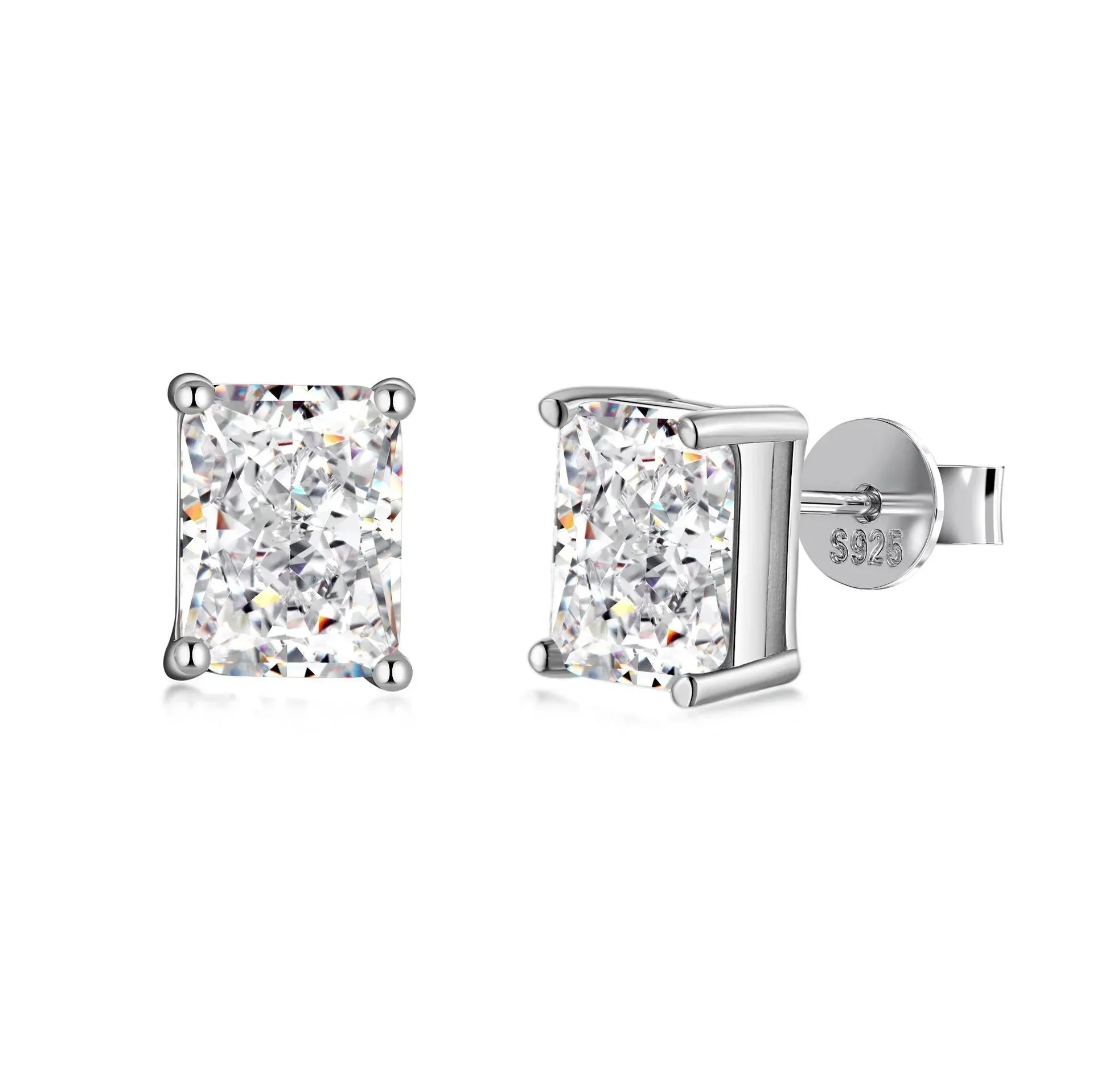 Zircon Inlaid Earrings - Viexta