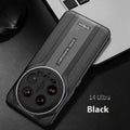 Leather Pattern Baked Porcelain Cover for Xiaomi 14Ultra - Viexta