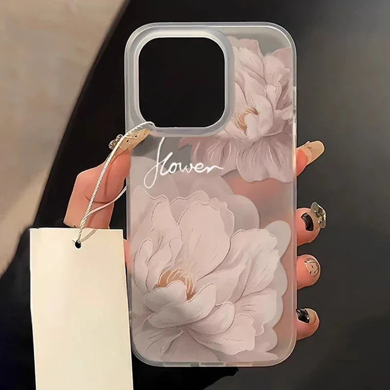 transparent-white-fashion-iphone-case - Viexta