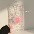 Floral Shell iPhone Case Holder