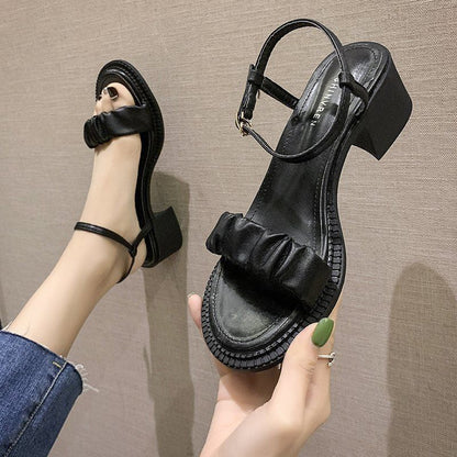 Ankle-strap Buckle Sandals Women