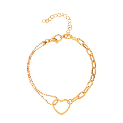 18k French Double-layer Bracelet For Women